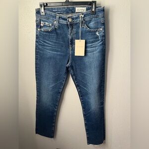 Ag Denim Mari Crop jeans in a 12-year BDK Size 28 New